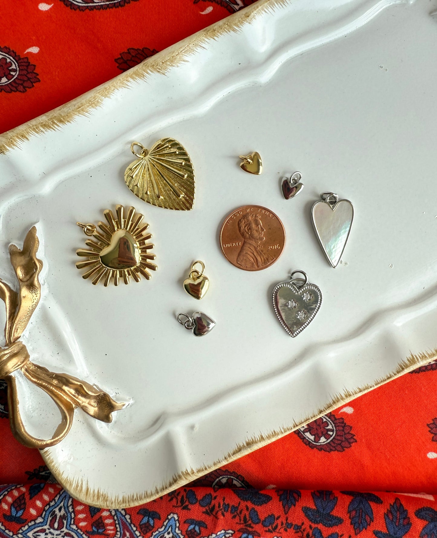 Heart Charms
