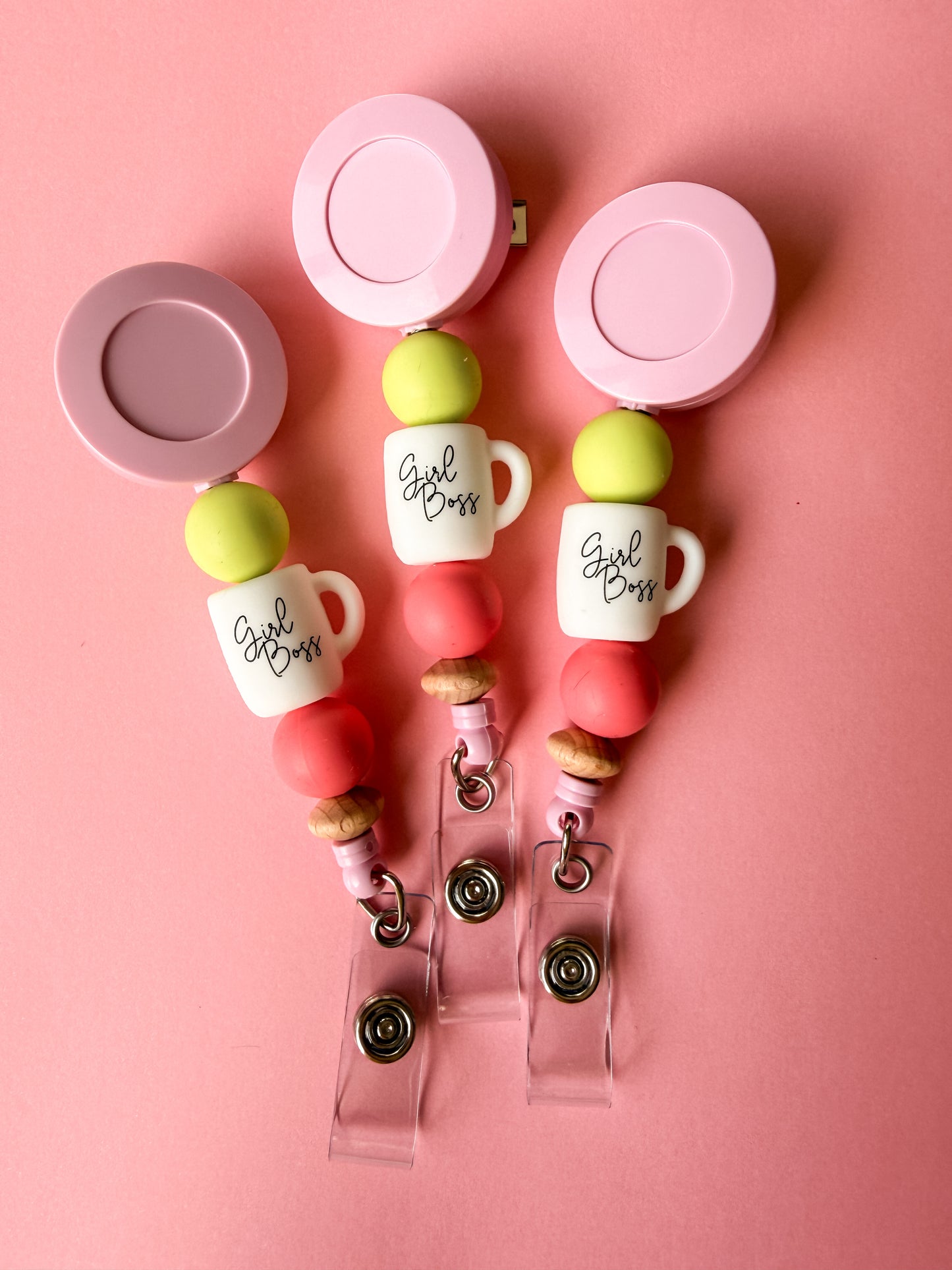 Girl Boss Badge Reel