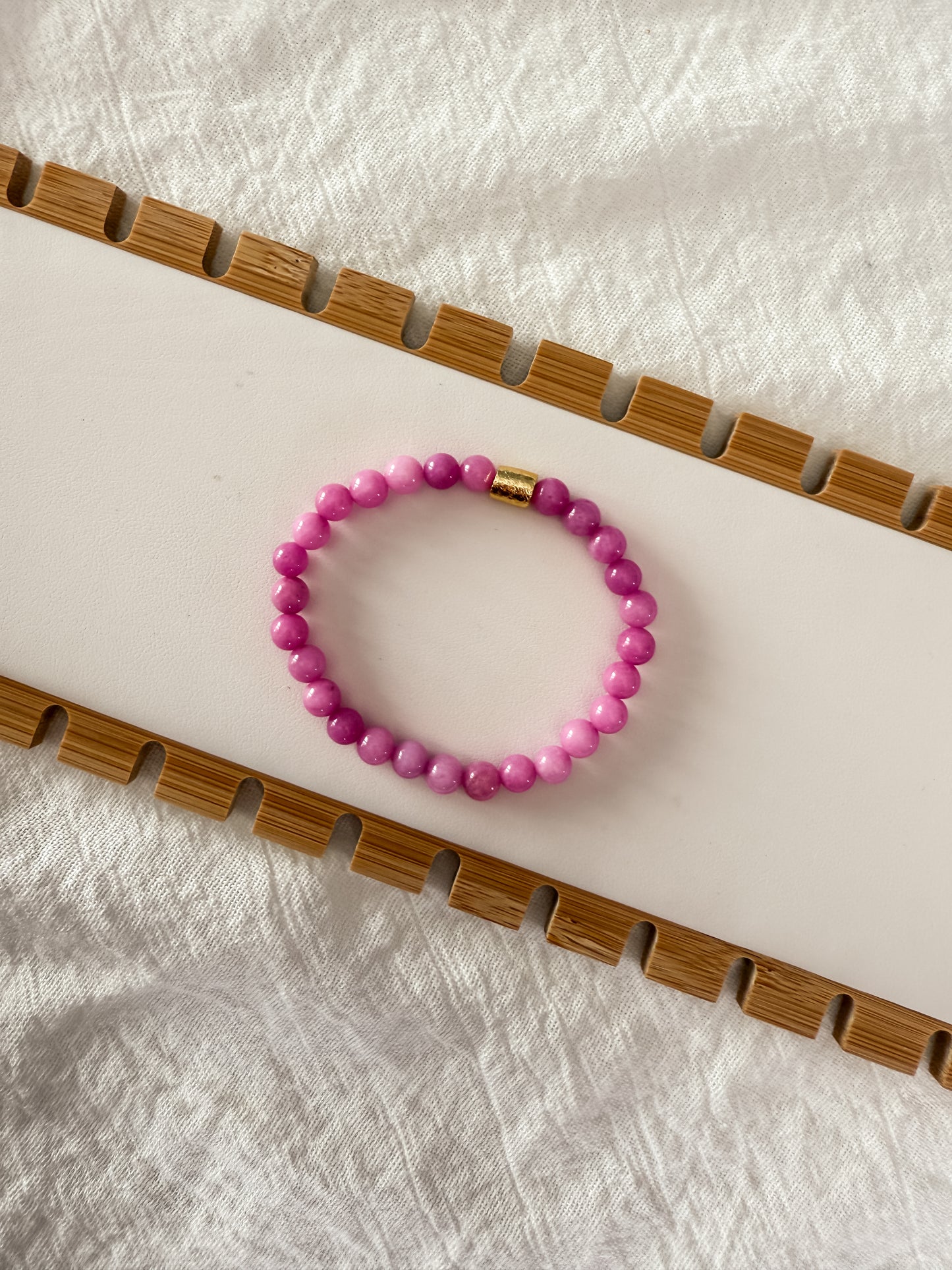 Berry Jade Bracelet