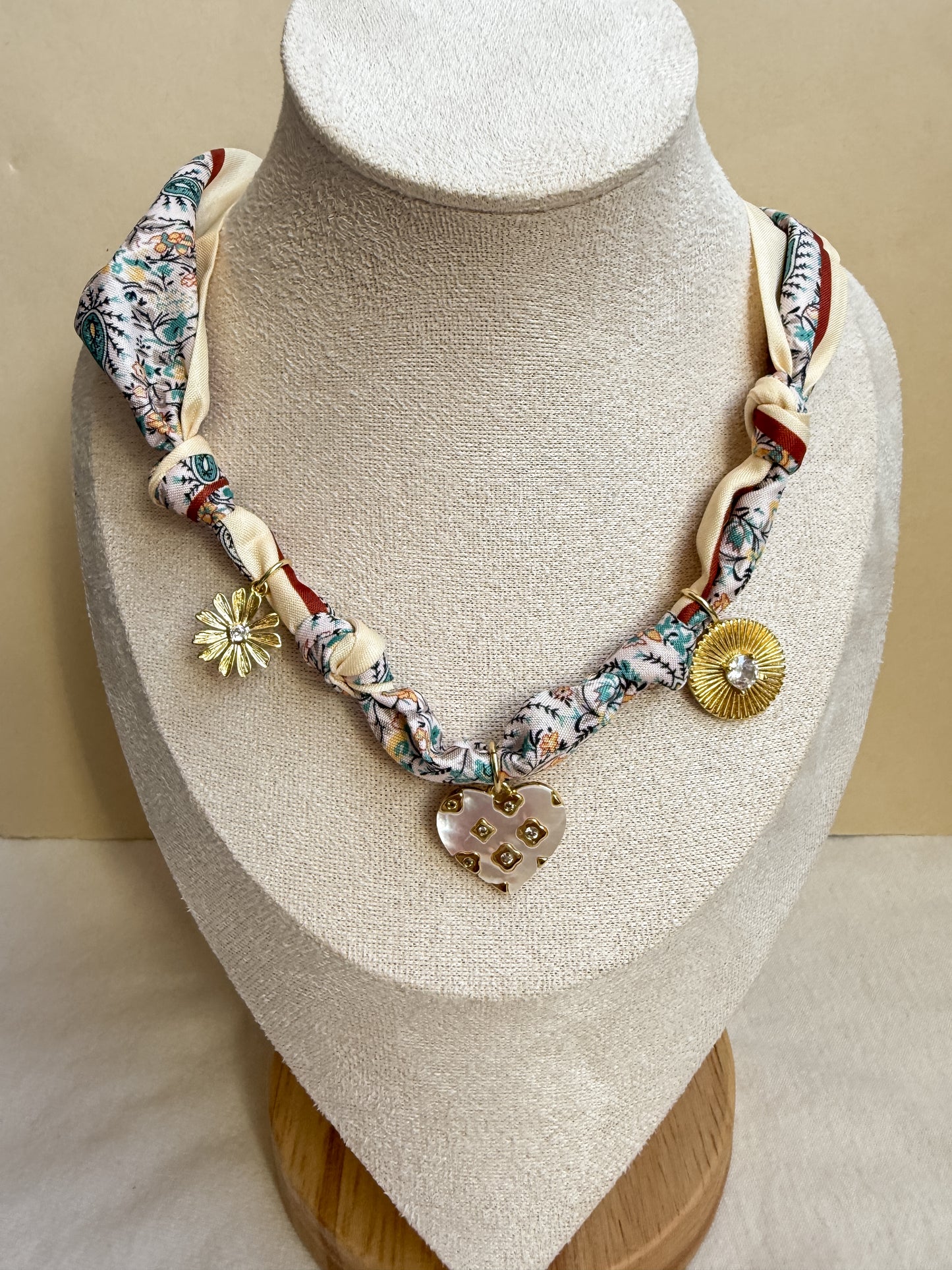 Scarf Charm Necklace