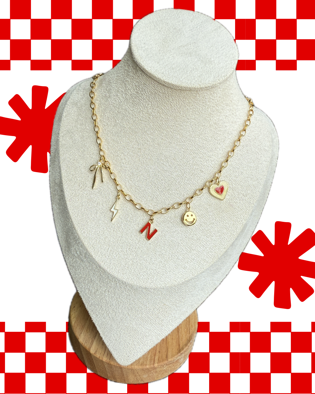 Husker Charm Necklace