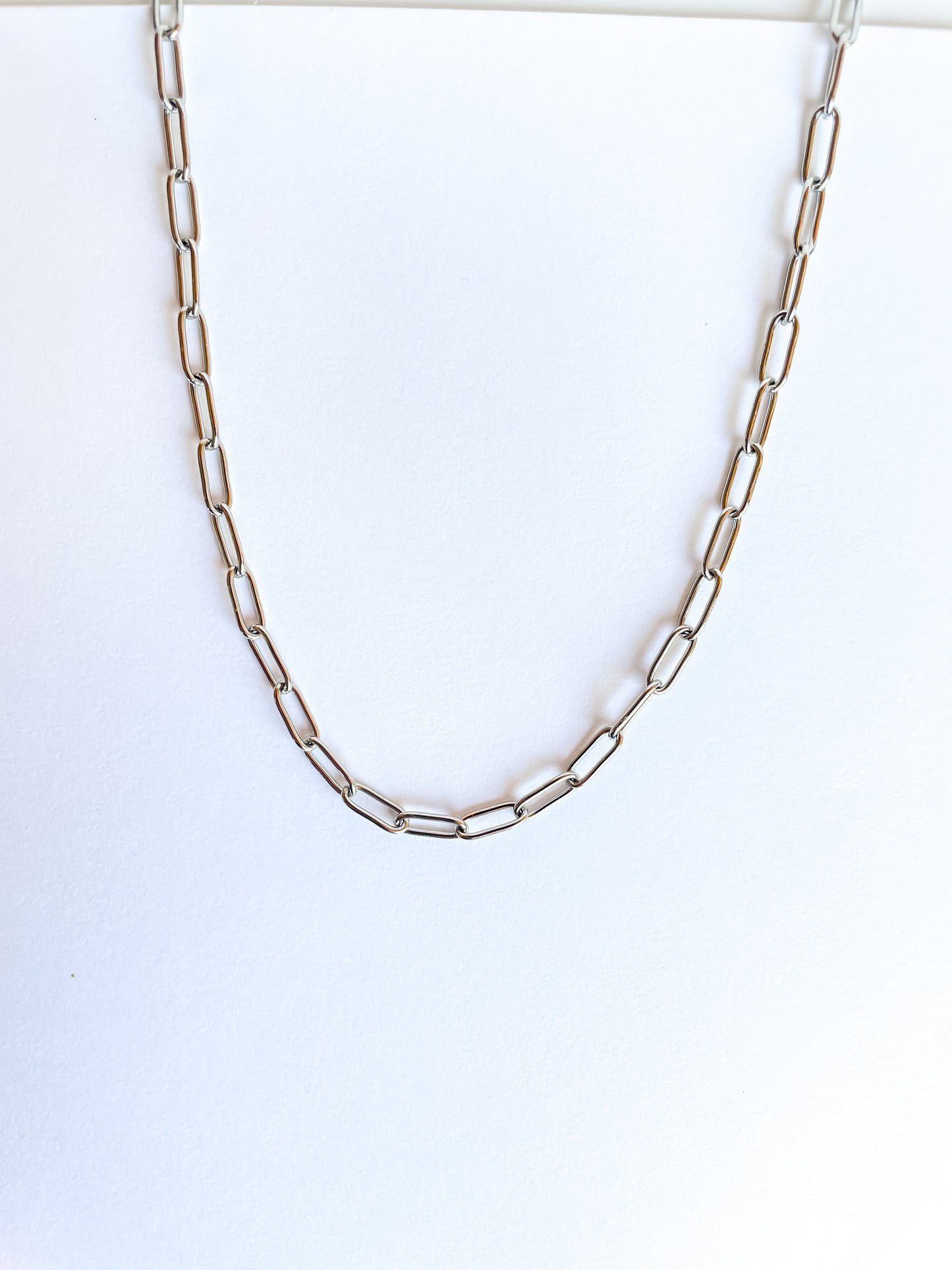 Paperclip Chain Necklace