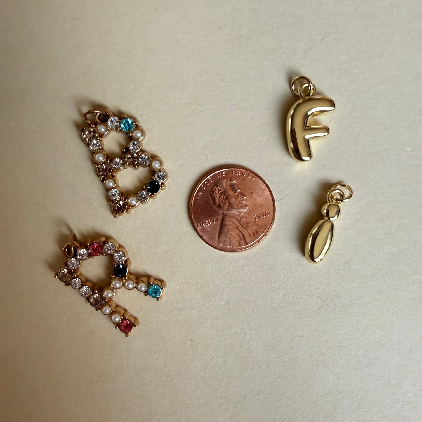 New Letter Charms