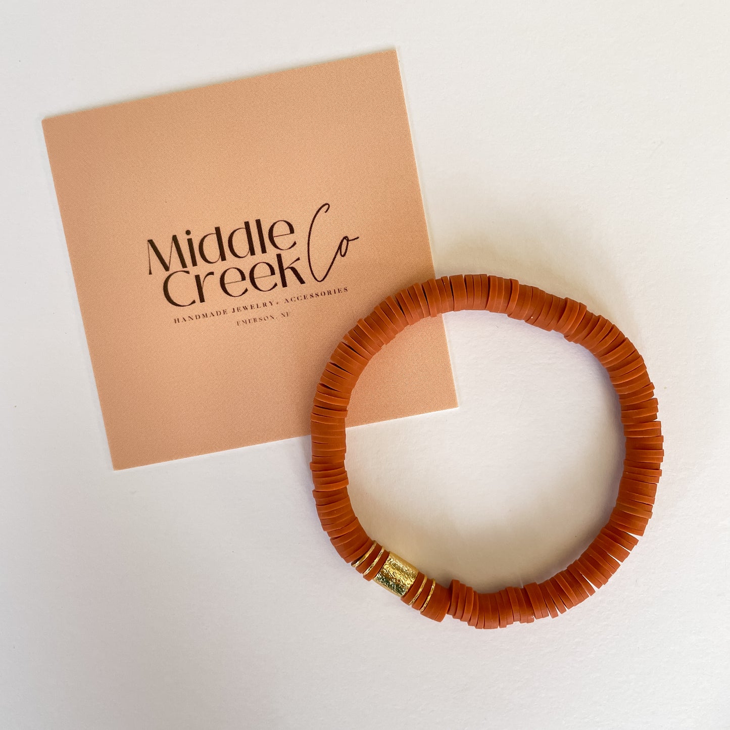 Neutral Basic Heishi Bracelet