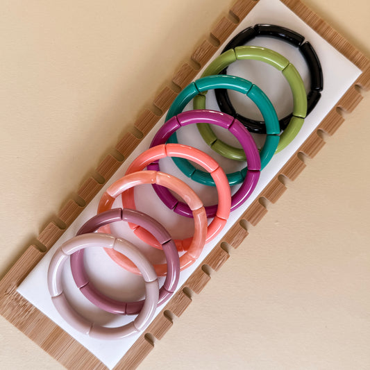 Acrylic Tube Bracelet