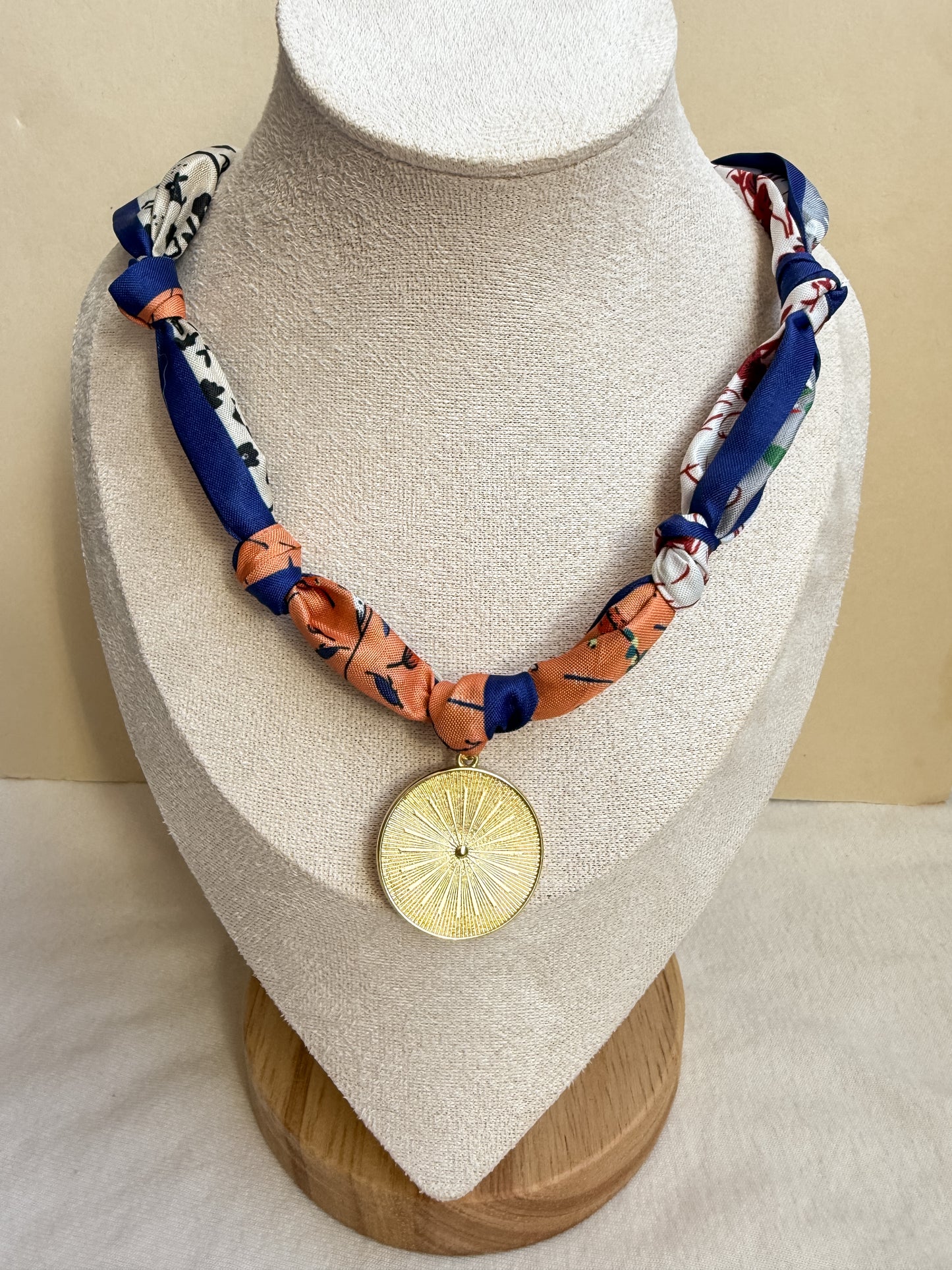 Scarf Charm Necklace