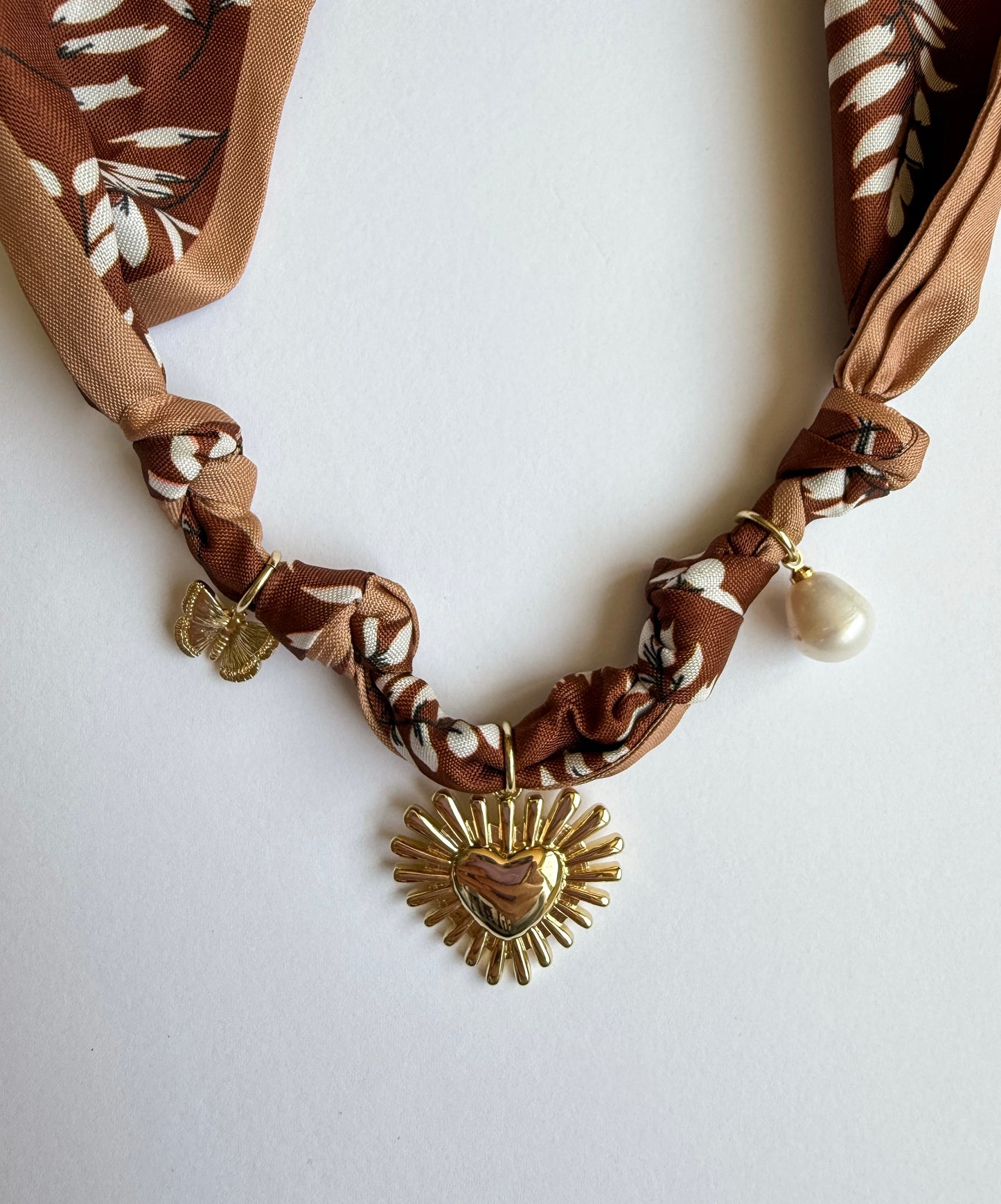 Scarf Charm Necklace