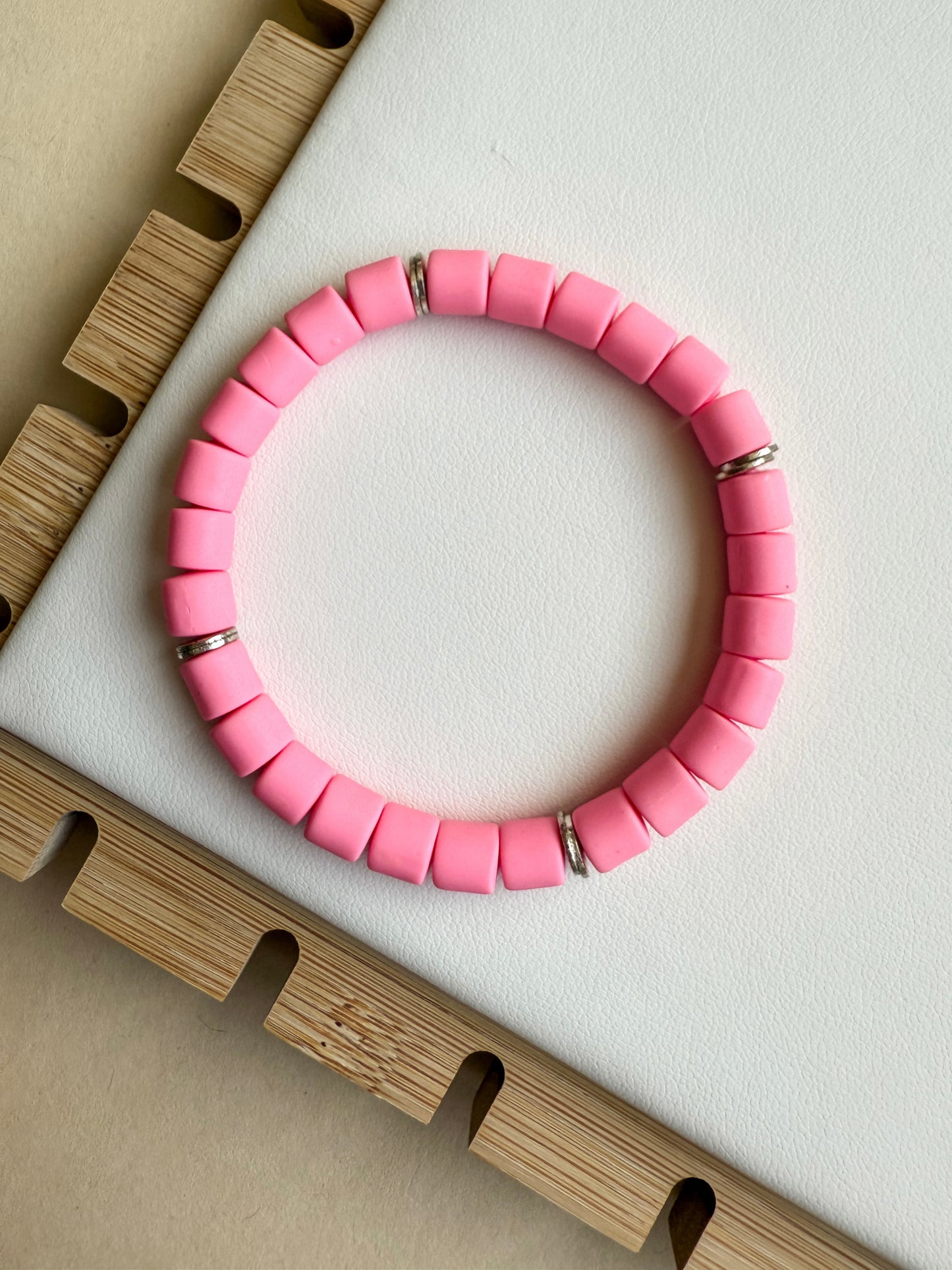 Basic Chunky Clay Bracelet
