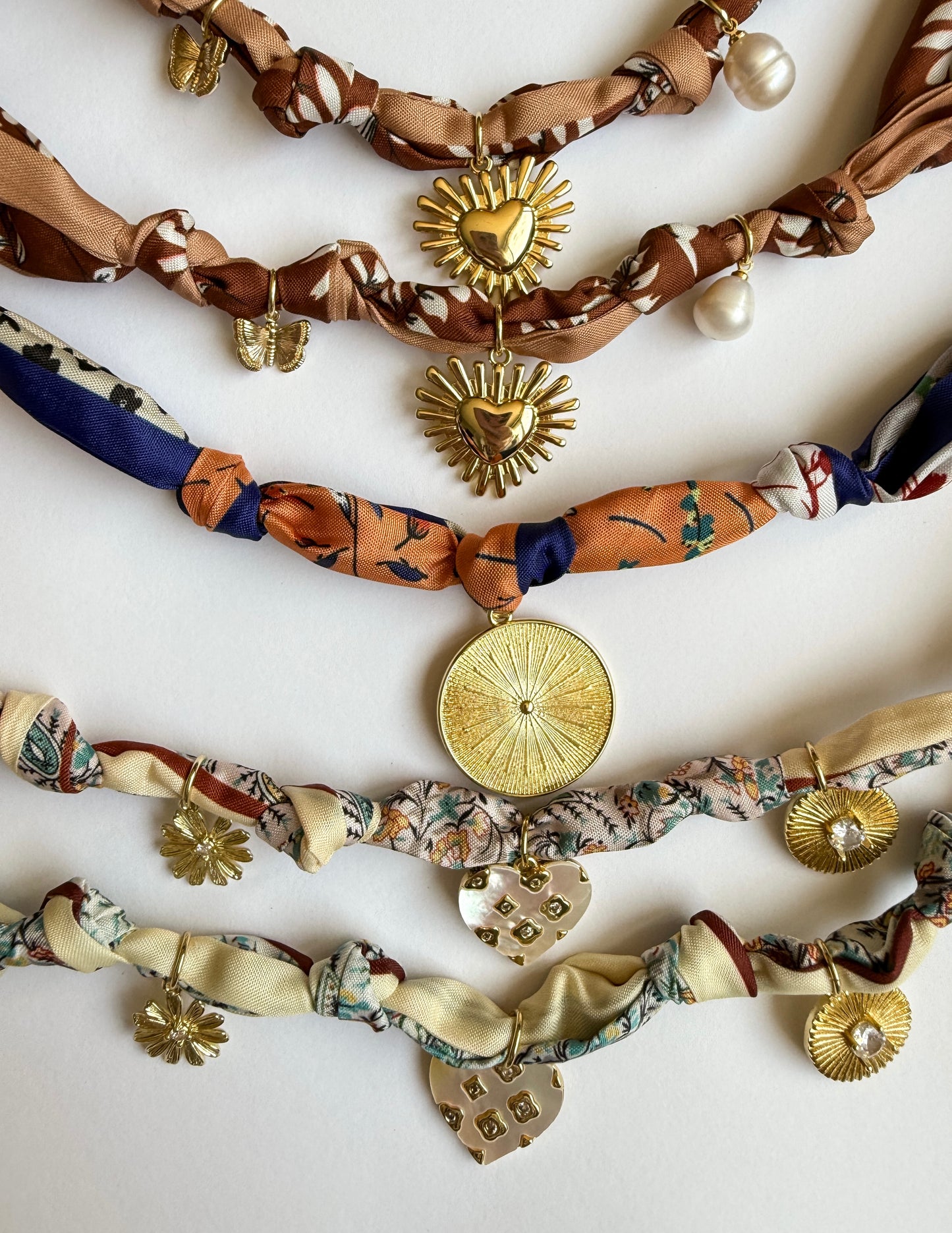 Scarf Charm Necklace