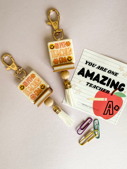 Teacher Era Keychain
