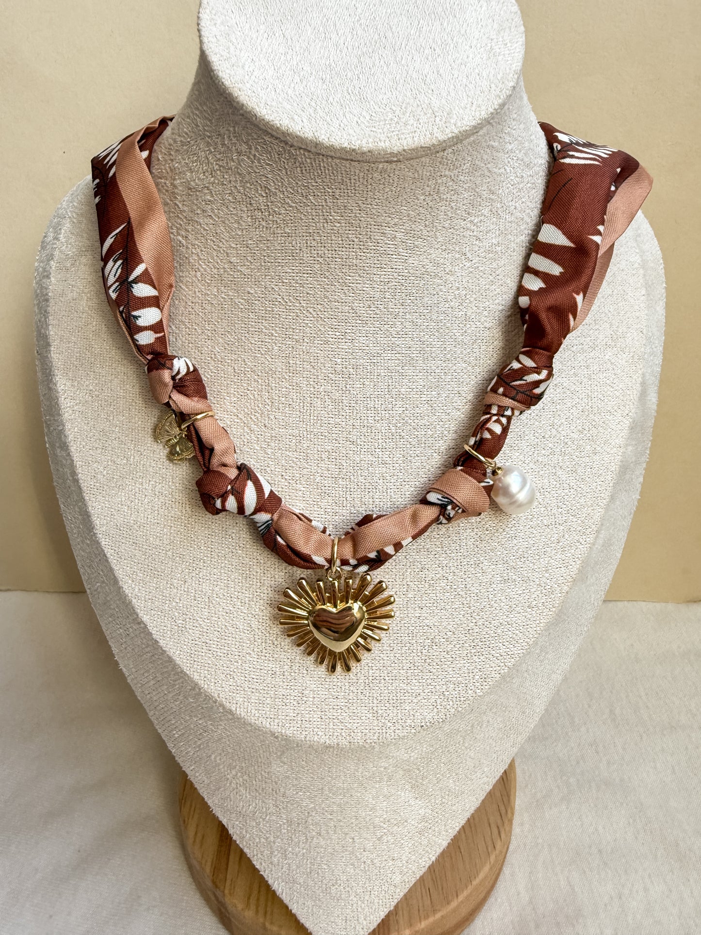 Scarf Charm Necklace