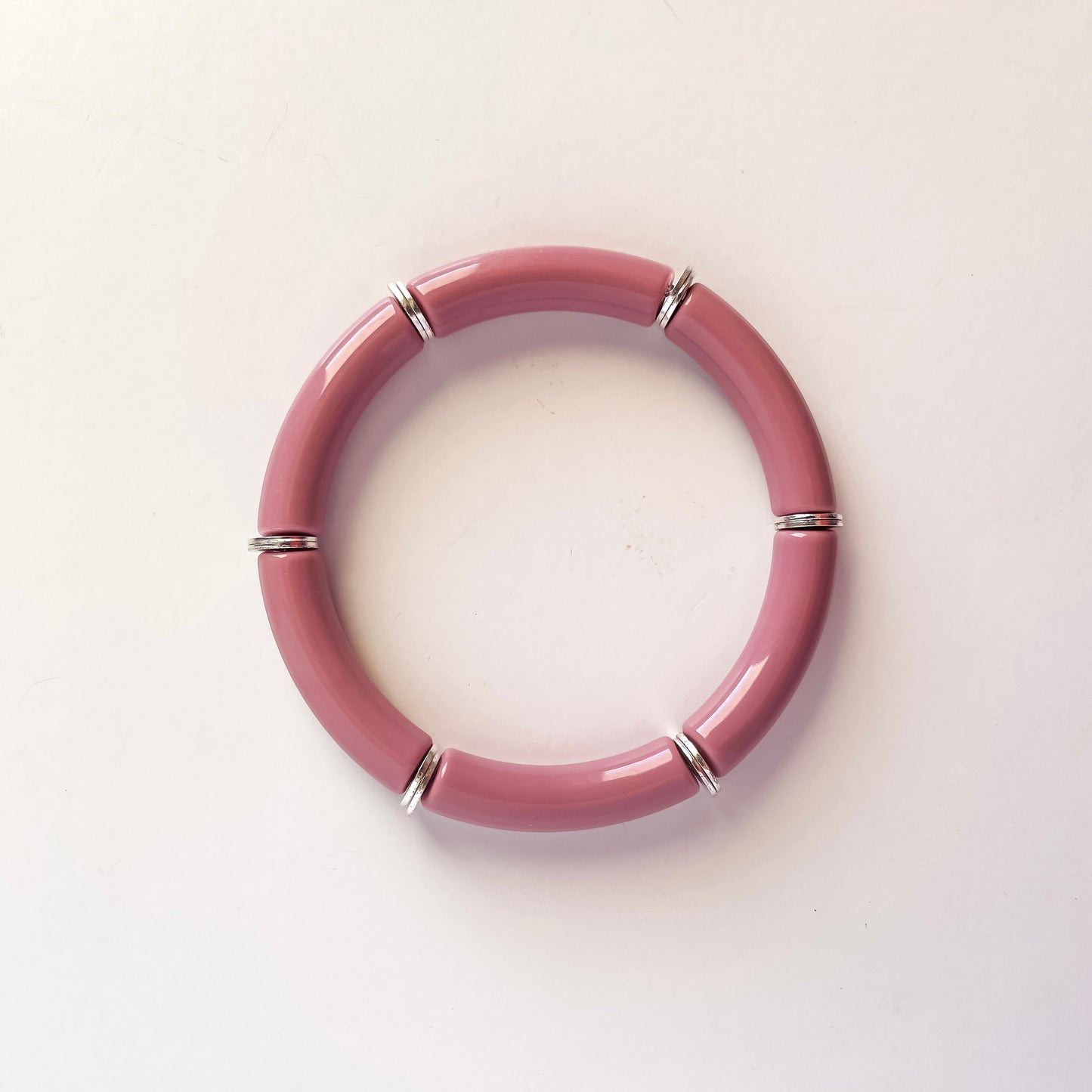 Acrylic Tube Bracelet