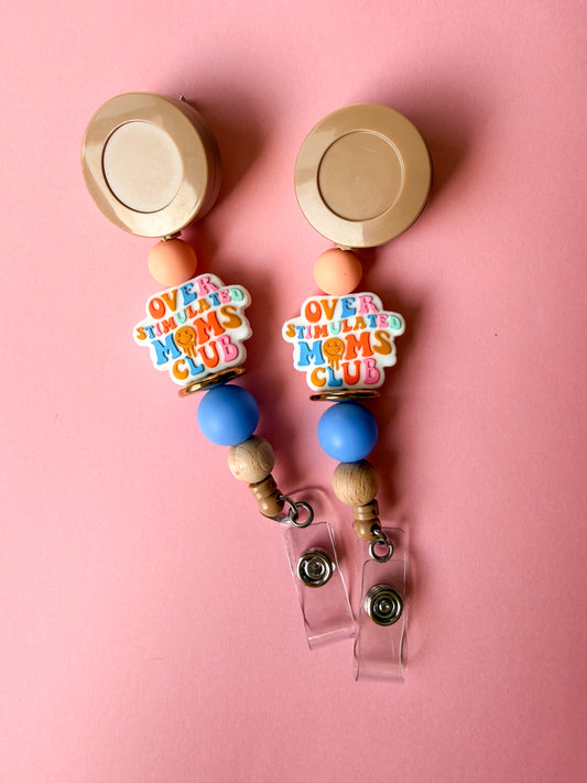 Overstimulated Mom Badge Reel