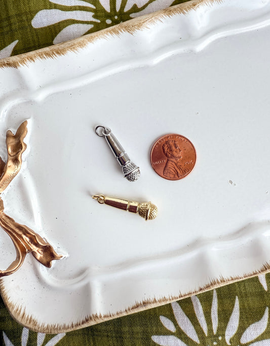Microphone Charm