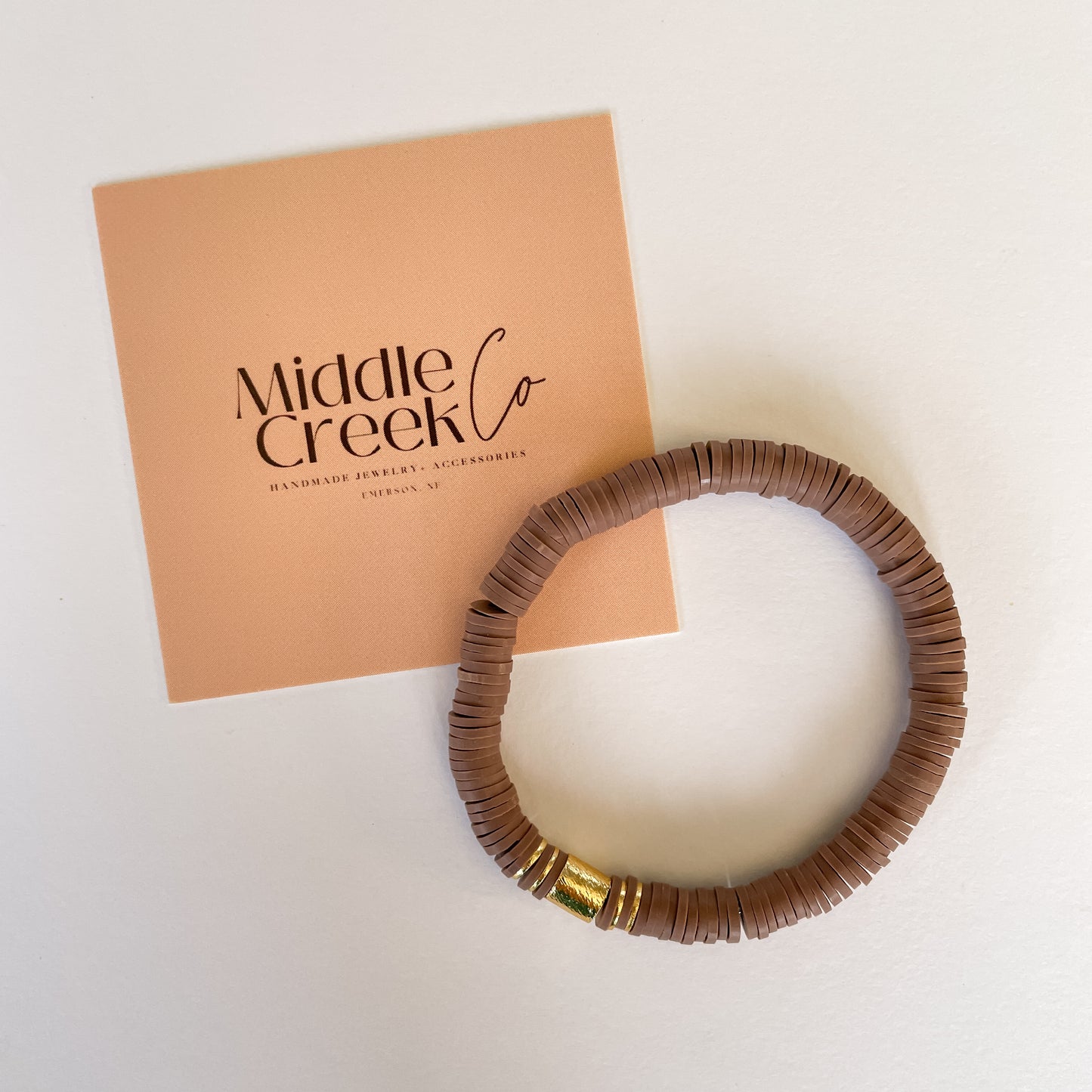 Neutral Basic Heishi Bracelet