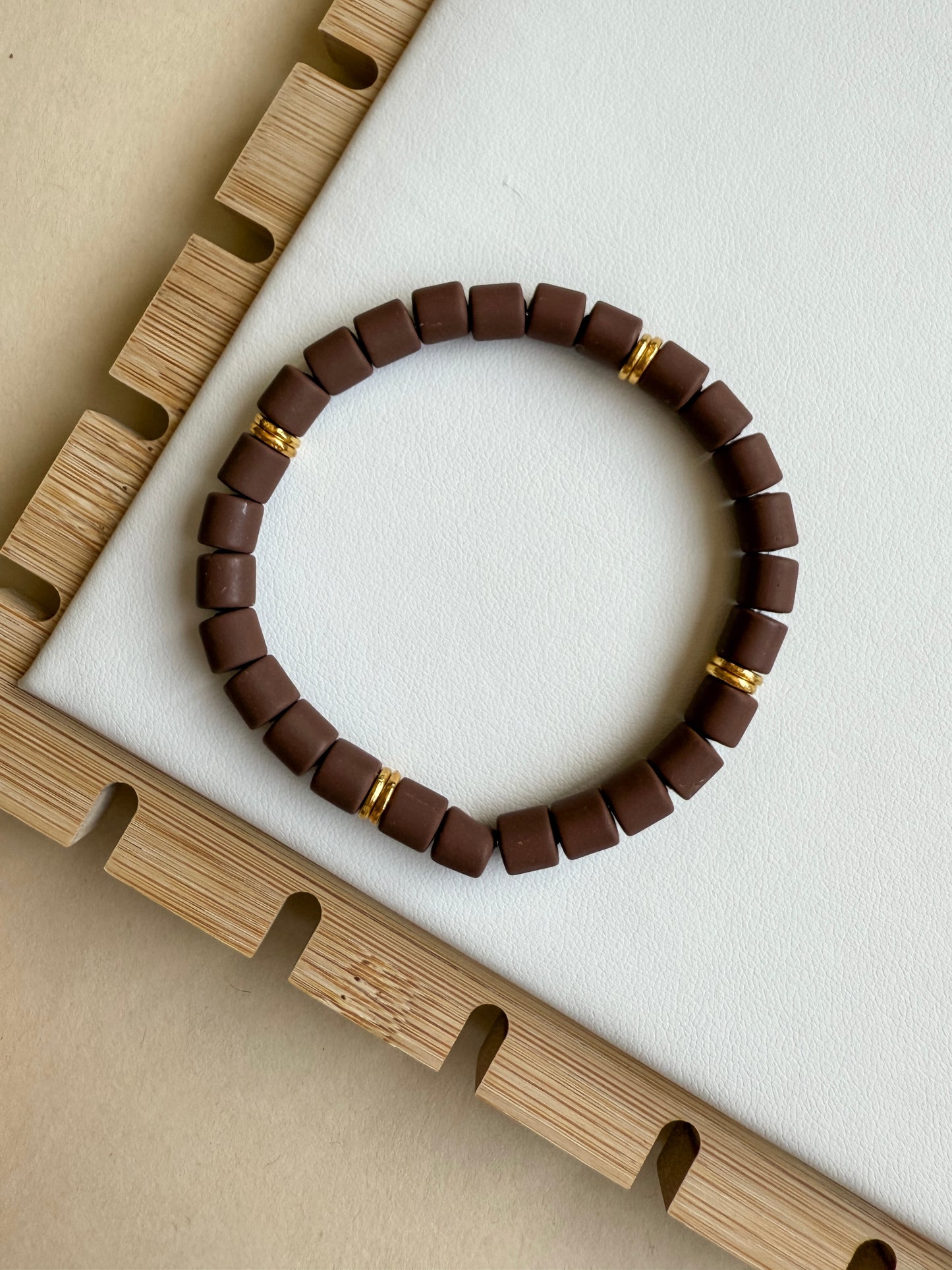Basic Chunky Clay Bracelet