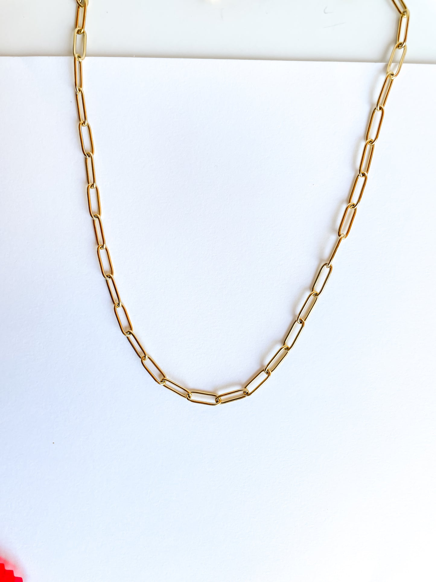 Paperclip Chain Necklace