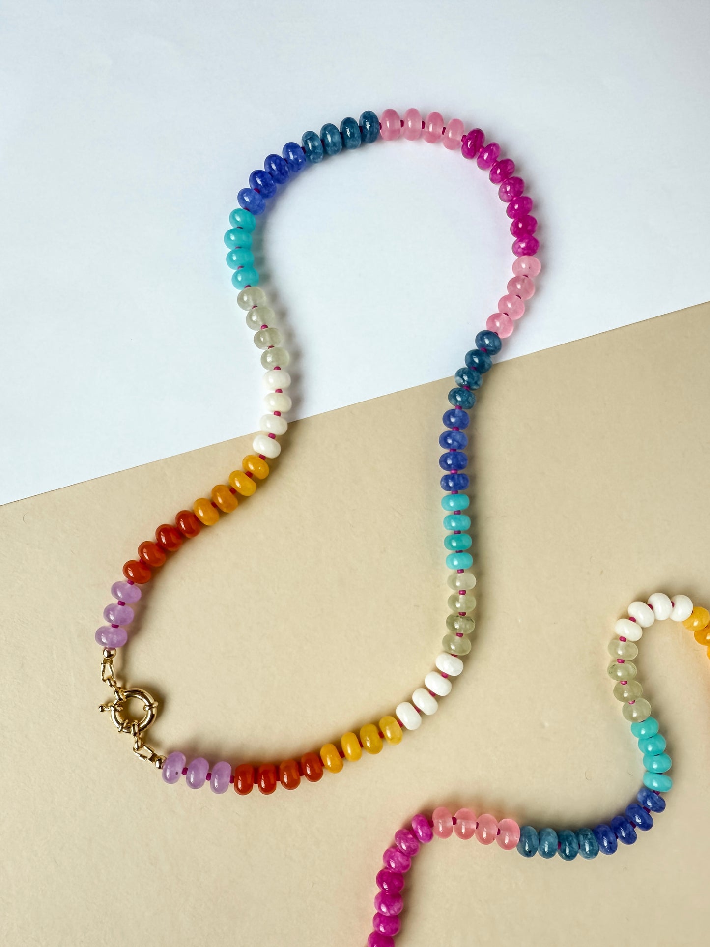 Sunset Jade Necklace