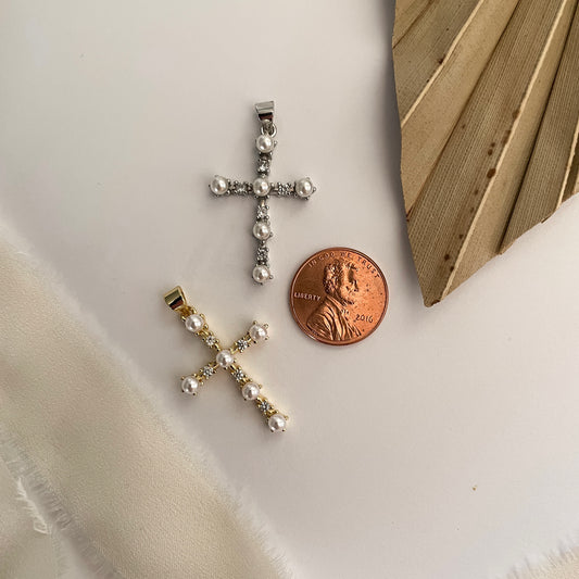 Large Cross Charm