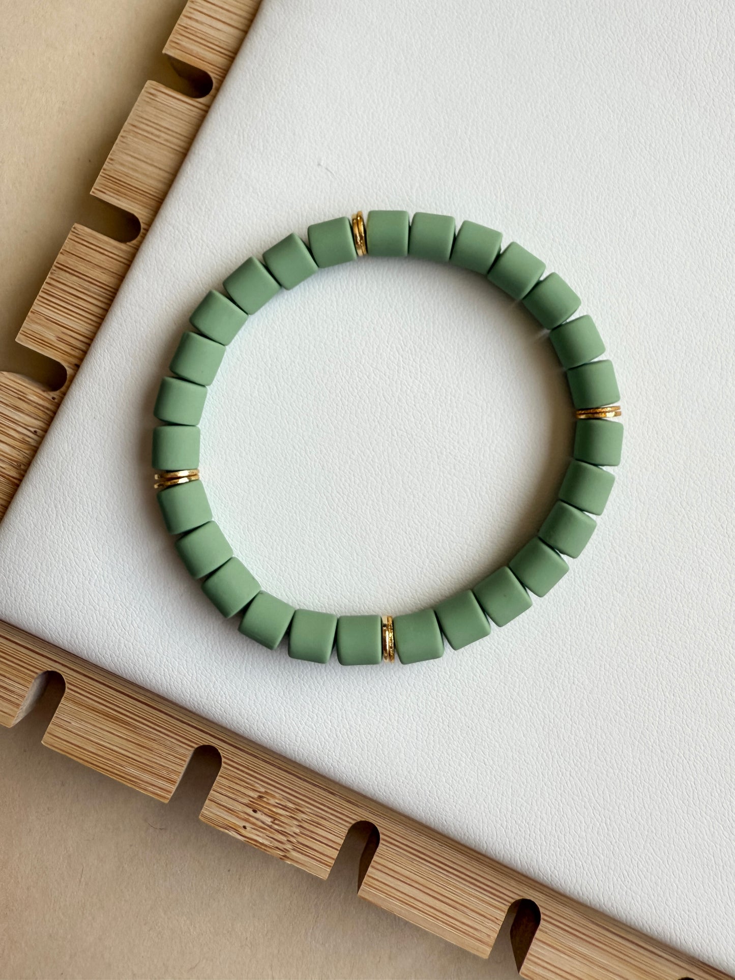 Basic Chunky Clay Bracelet